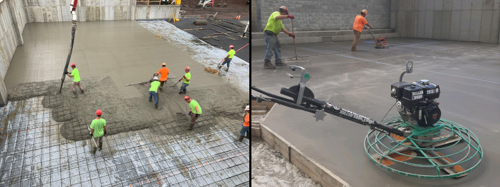 concrete work